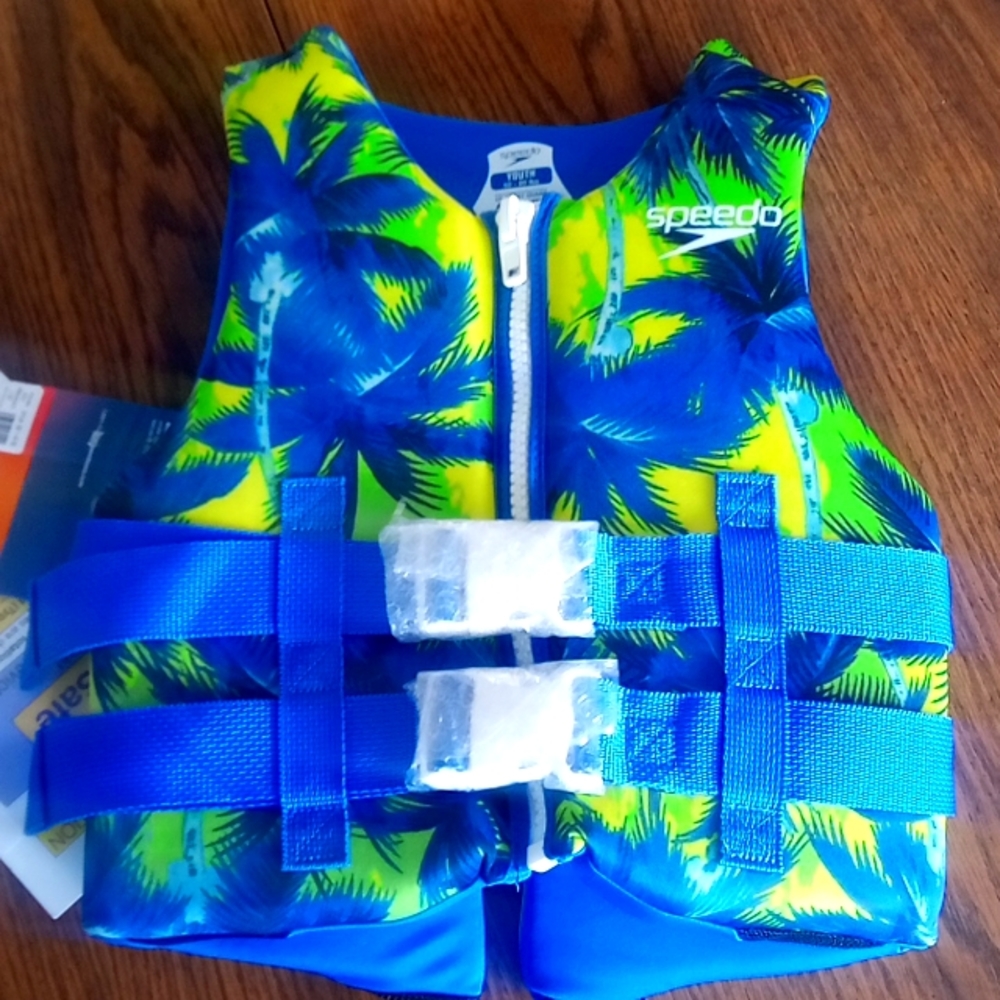 Speedo life jacket youth junior 50-90 lbs - Picture 1 of 4